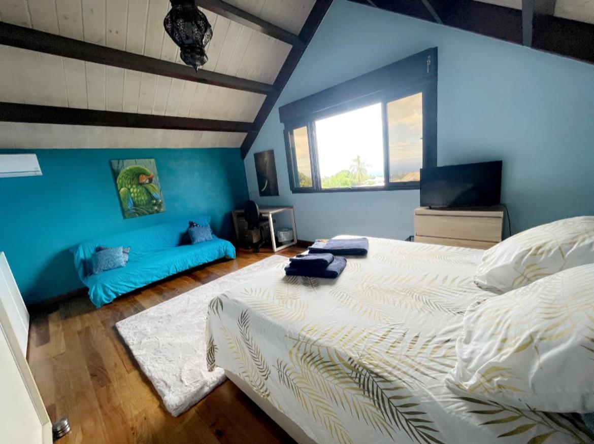 Chambre "Bleu Ocean" Villa Hermes Saint Pierre Eksteriør billede